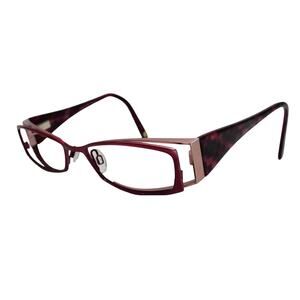 FYSH Fysh 3430 896 Purple Lavender 50-16-135mm Eyeglasses FRAMES ONLY - FAIR
